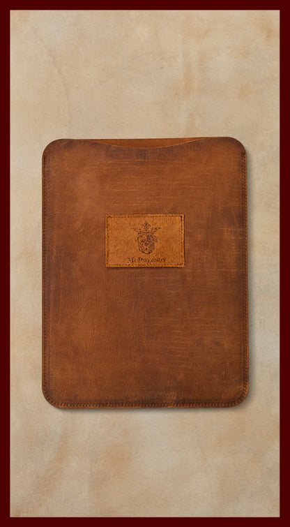 Bronson Chestnut Leather iPad Case