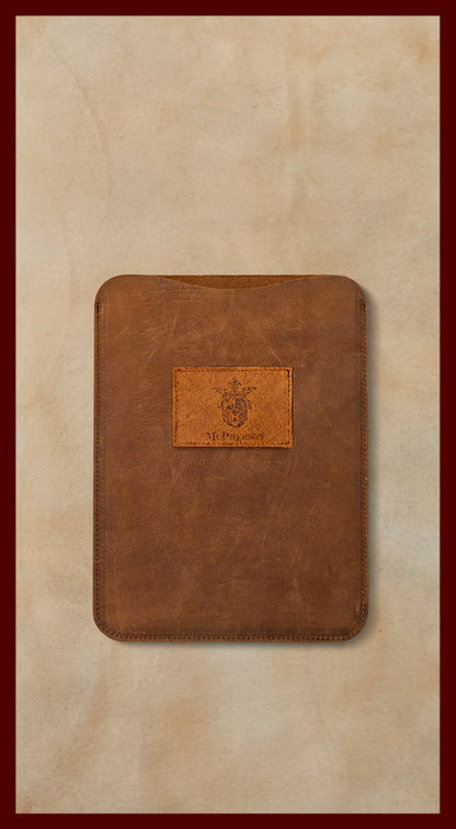 Bronson Chestnut Leather iPad Case