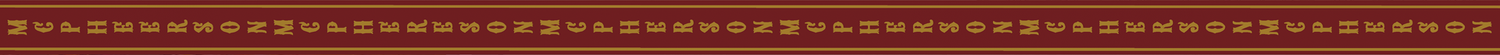 McPherson divider banner